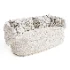 Modern Organic Curved Sofa with Velvet Pillows - Thumbnail 4