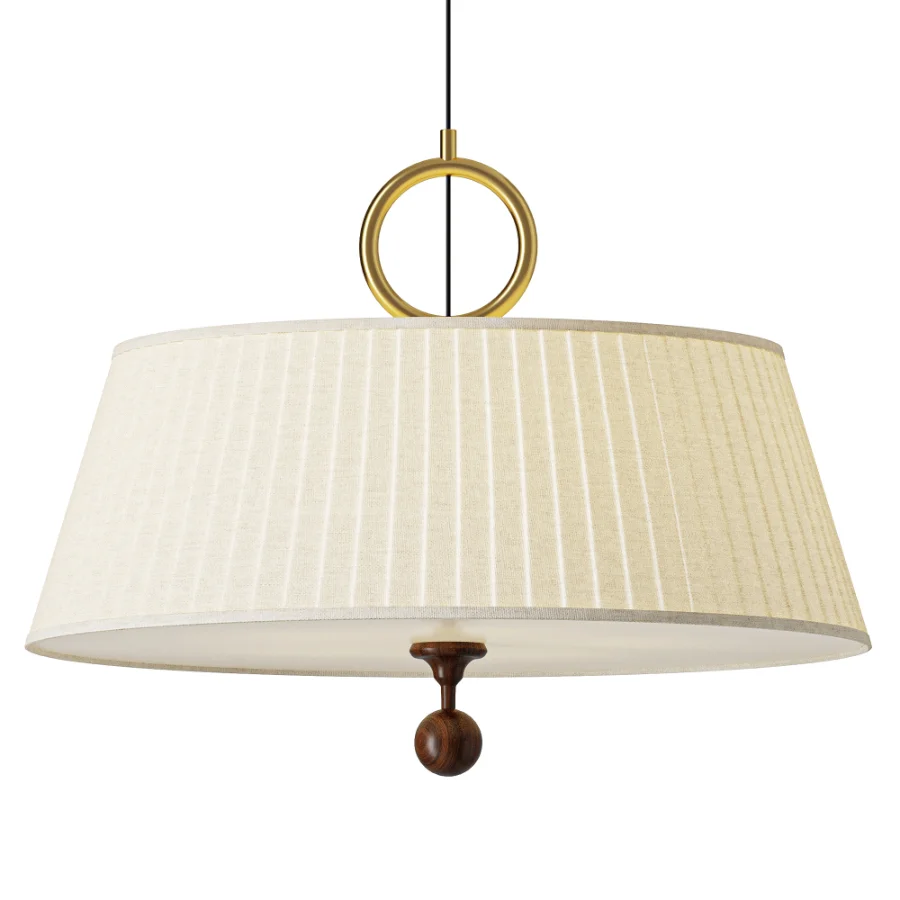 Traditional Vintage Fabric Wood Image 1