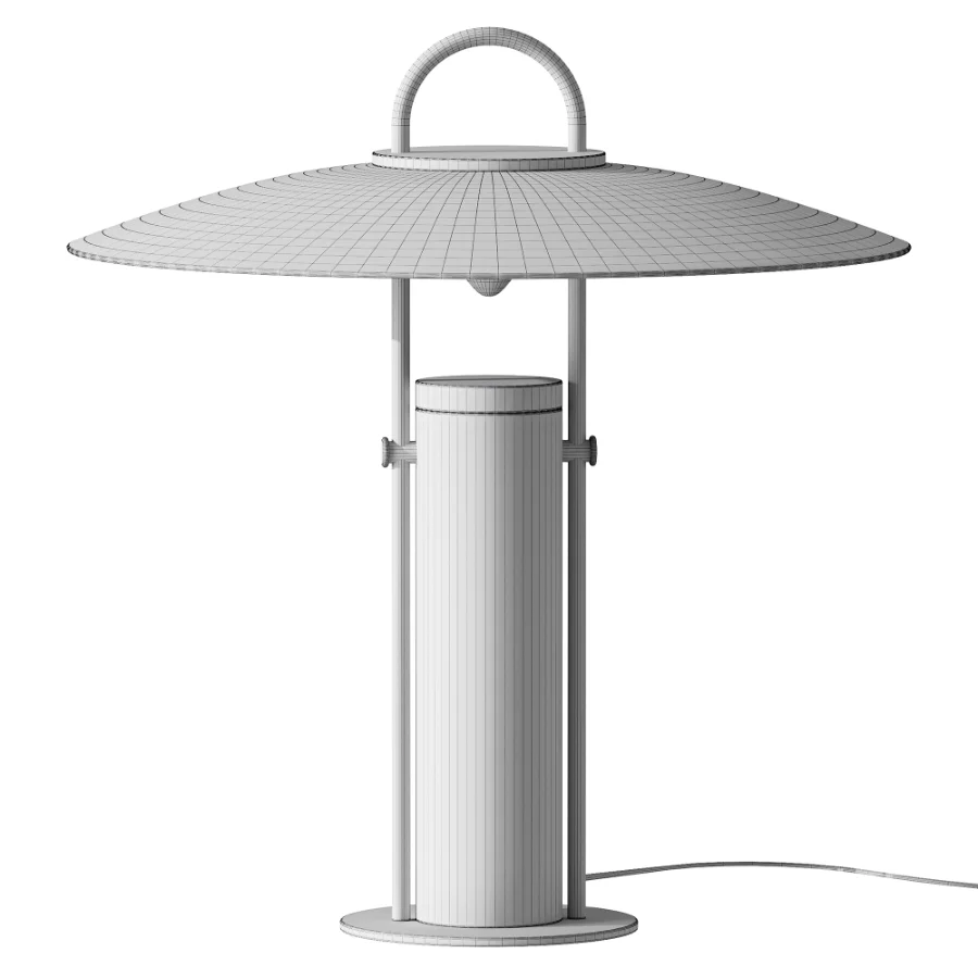 Mataga Modern Minimalist Glass Metal Touch Table Lamp Image 2
