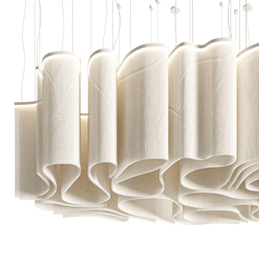 Люстра Волнение Fabric Chandelier 2 Image 5