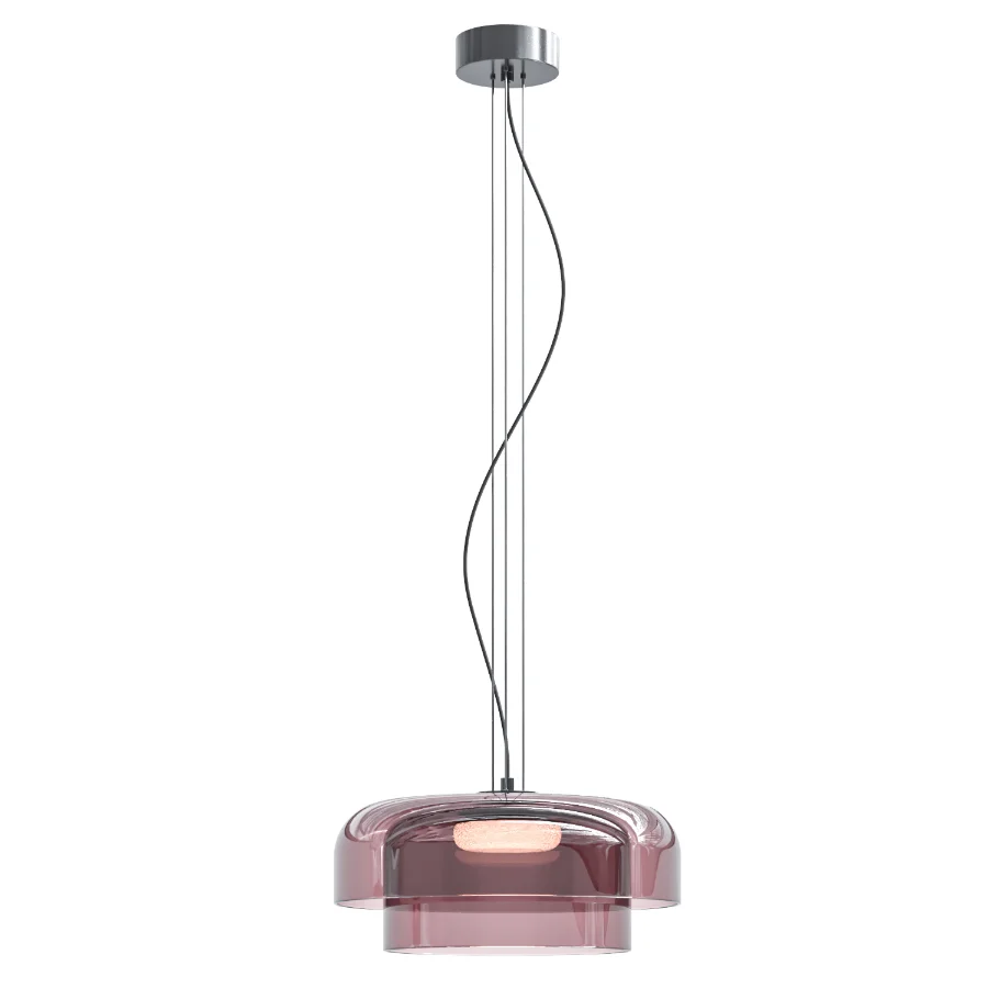 Nordic Designer Creative Medieval Glass Pendant Lights Image 4