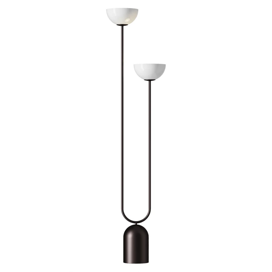 FareDecor Ruzo Bronze Porcelain Floor Lamp Image 2