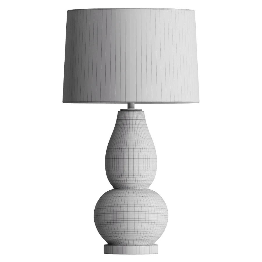 Vesel Glass USB Table Lamp Image 2
