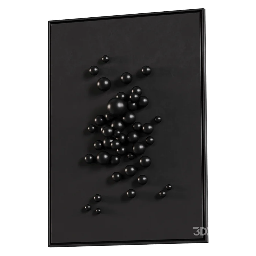 3D Bubble Wall Art Set Image 5