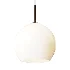 Ball Glass Brass pendant lamp FRANDSEN - Thumbnail 4