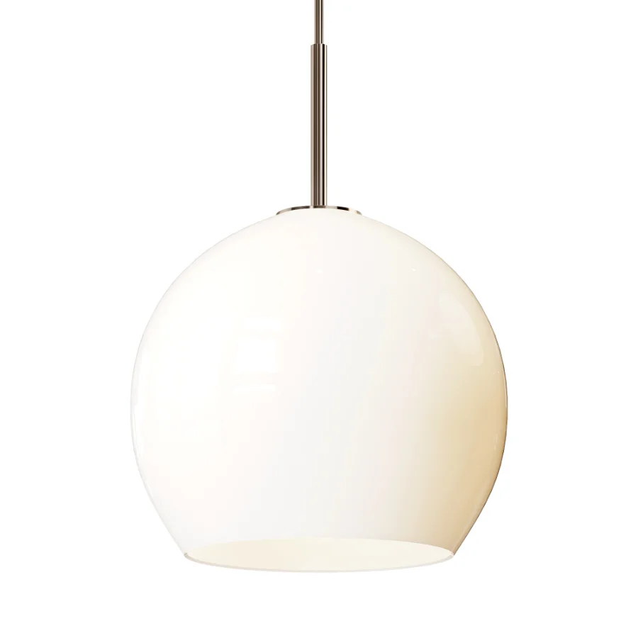 Ball Glass Brass pendant lamp FRANDSEN Image 4