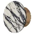 FareDecor Santi Calacatta Viola Marble Brass Wall Light - Thumbnail 2