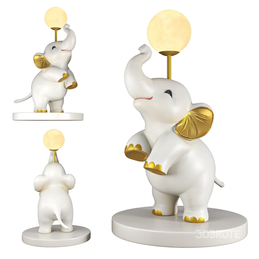 Whimsical_Animal_Light_Ball_Decor Image 4