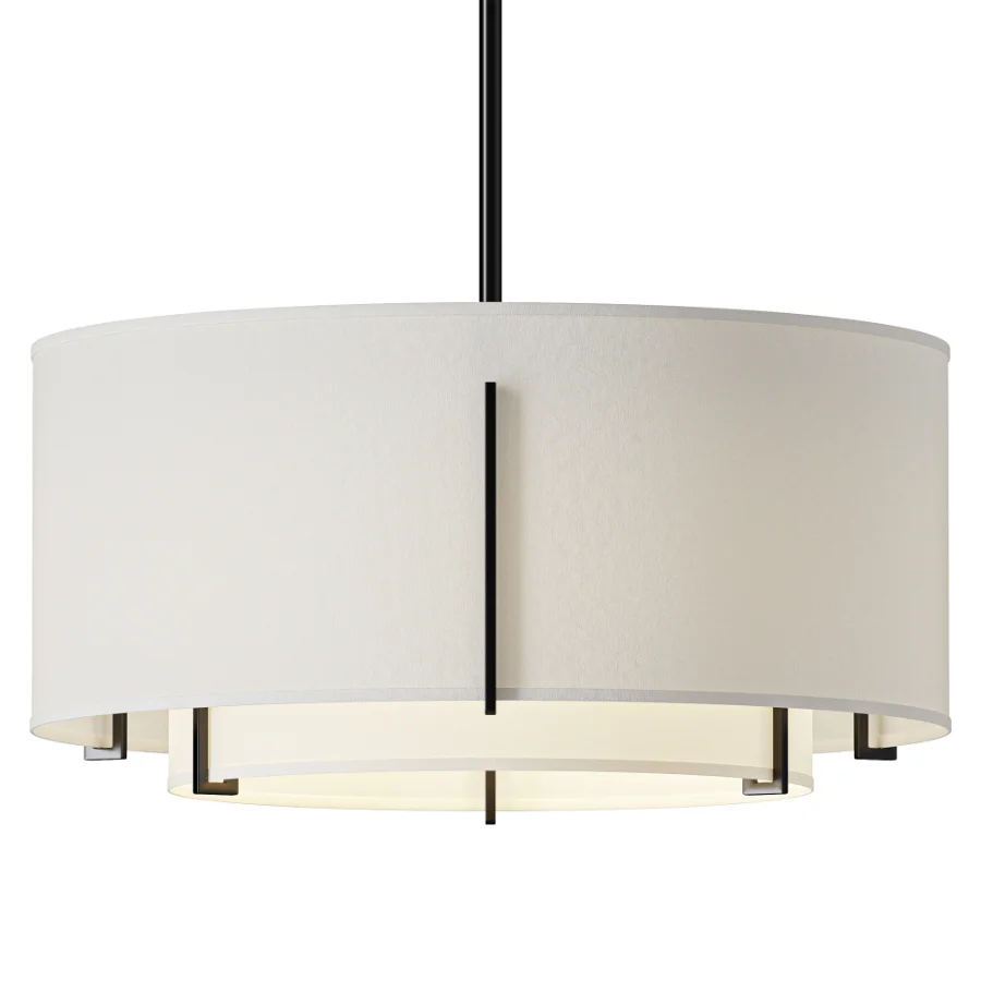 Hubbardton Forge Exos Double Shade Pendant Image 2