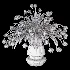 Beouquet of Tulips in Vase - Thumbnail 6