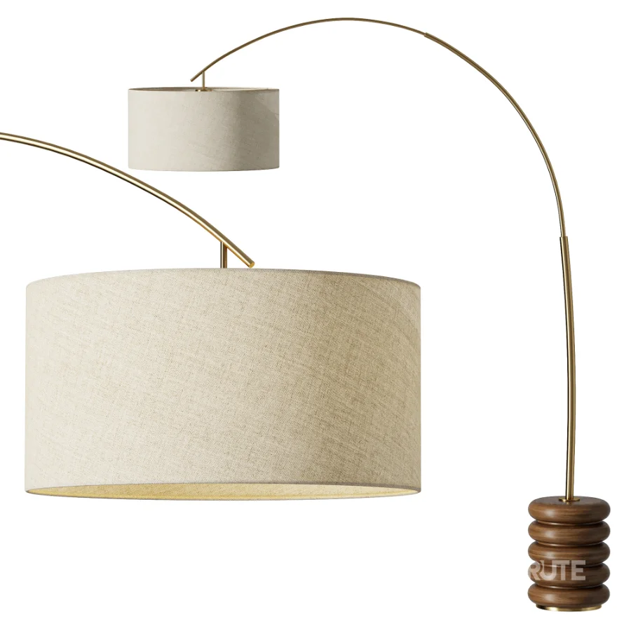 Sandia Arc Floor Lamp Image 1