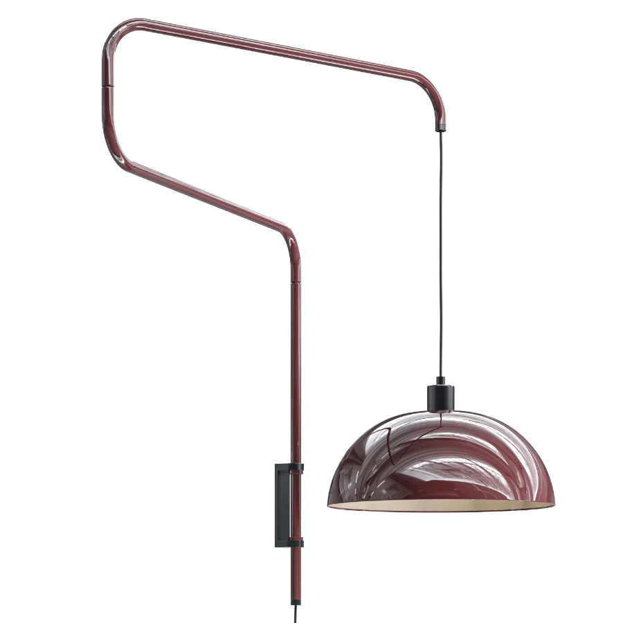 Nera Hemisphere Folding Retractable Wall Lamp Image 3