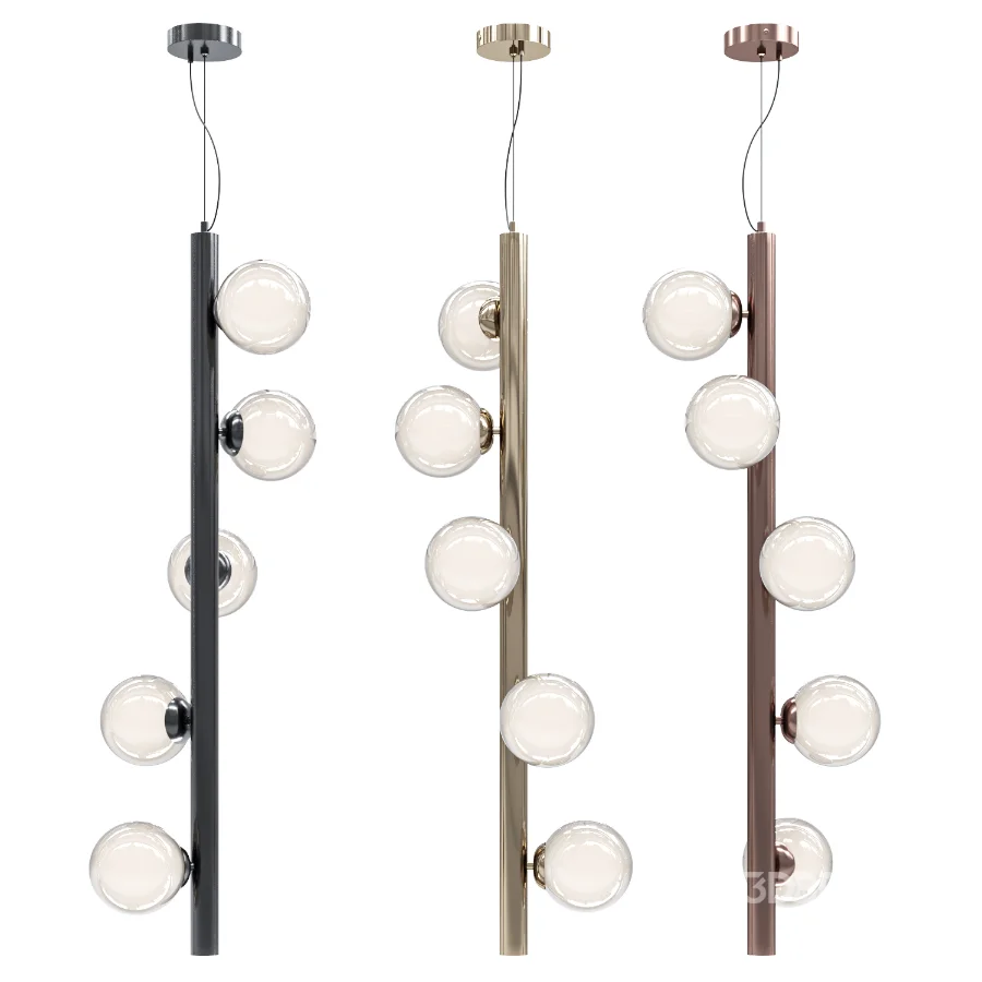 Glass Spheres Chandelier Image 1