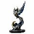 Golden Blue Phoenix Abstract Metal Sculpture - Thumbnail 2