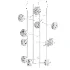 Suspension Lamp Bolle Tela Gallotti and Radice - Thumbnail 1