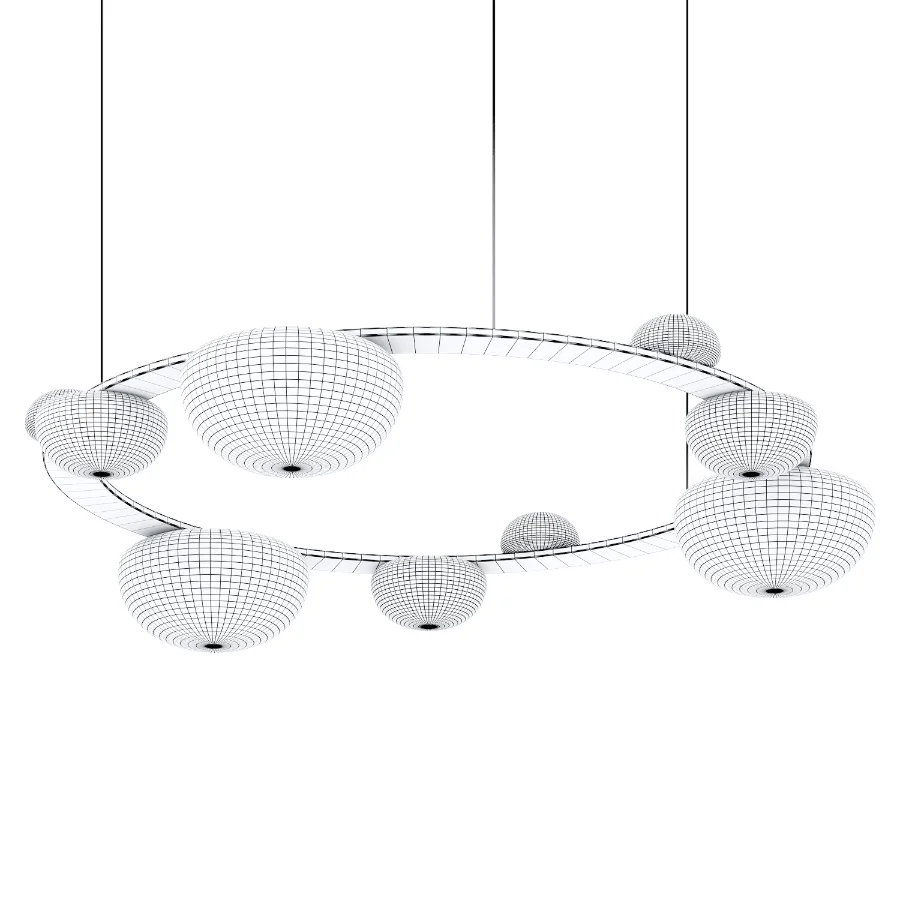 Dew Drops Circle Bomma Image 1