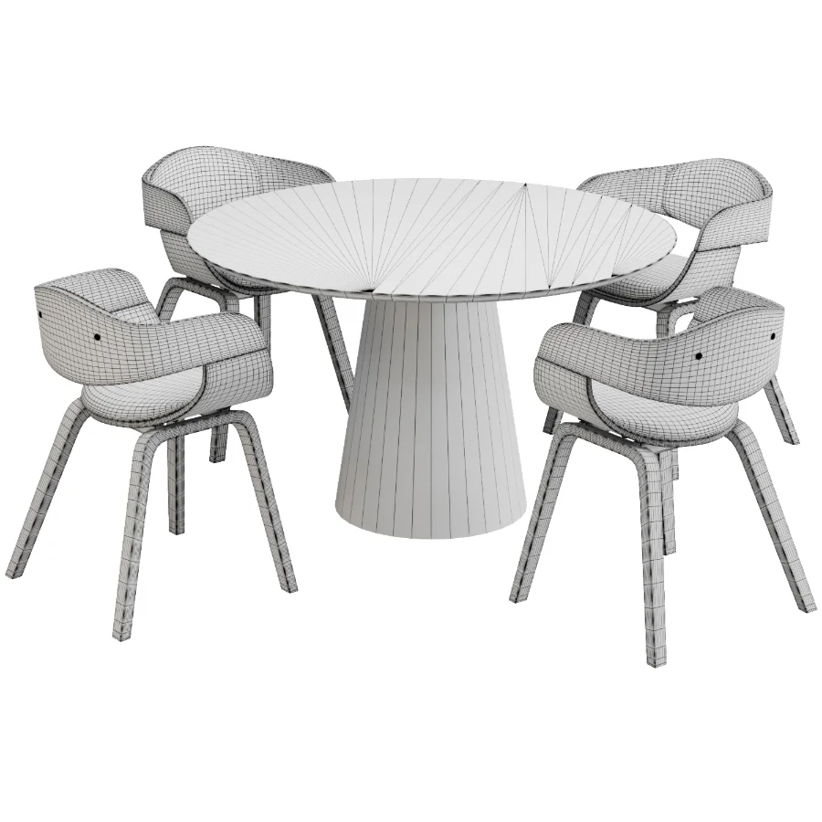 Dinning chair and table342 Image 4