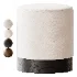Cowhide pouf - Thumbnail 5