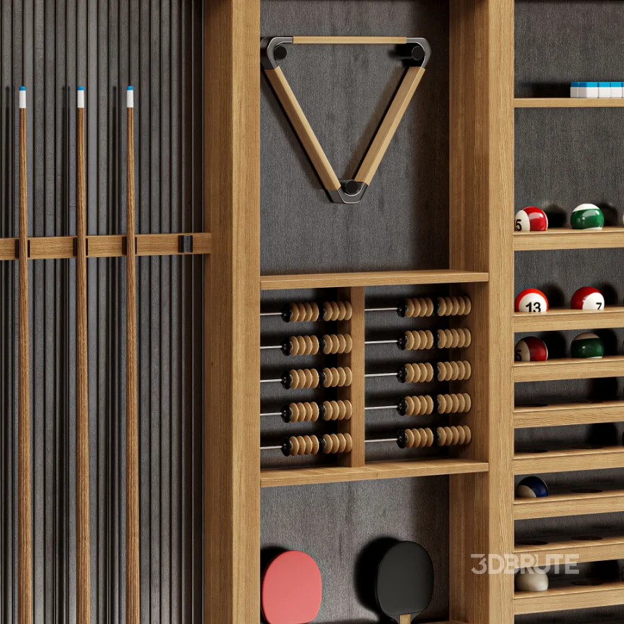 Grand Combination Wall Rack Image 4