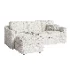 Modern Modular Sectional Sofa With Chaise Lounge – Fabric Upholstery - Thumbnail 3