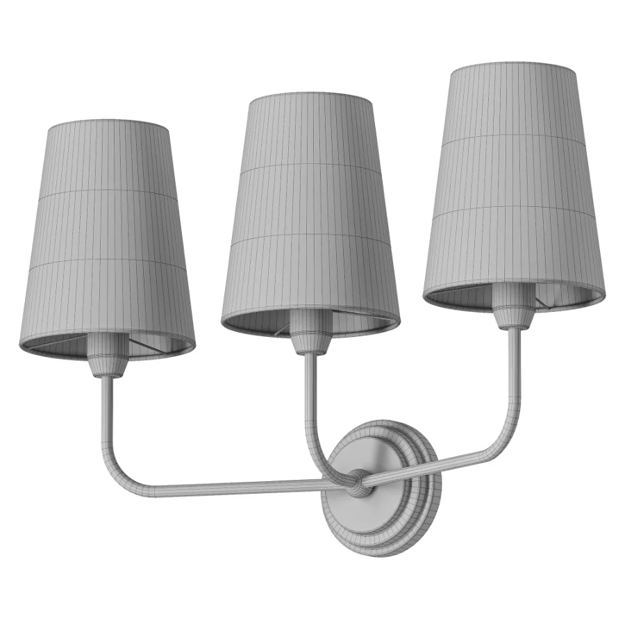 SAWYER THREE LIGHT WALL SCONCE Image 3