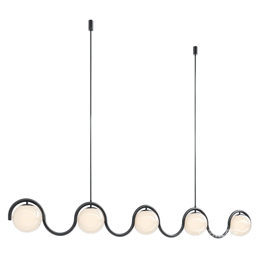 Lenox Linear Chandelier Image 1