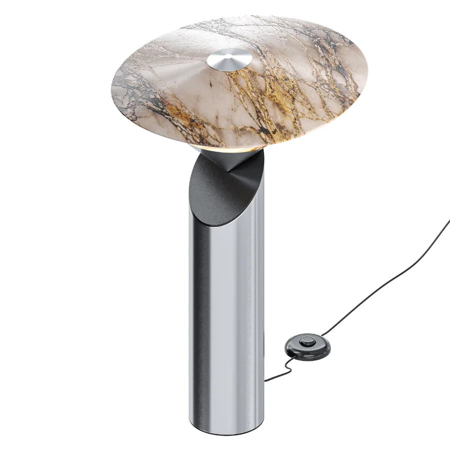 Bamboo Hat Table Lamp Image 1