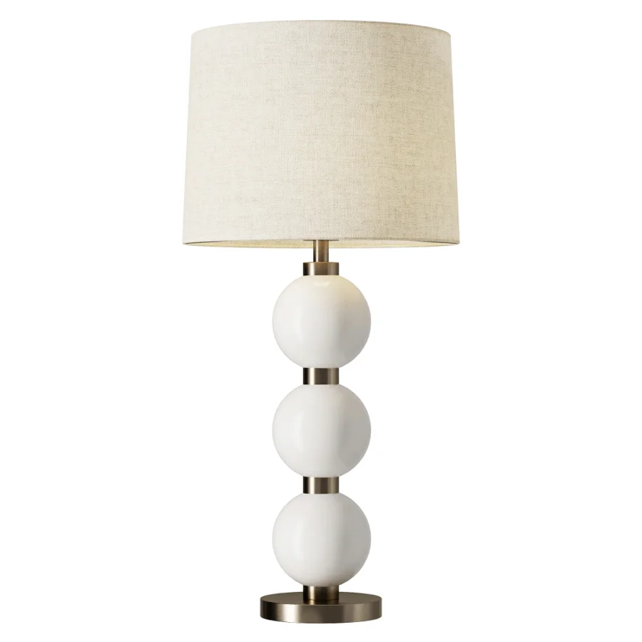 Brienda White Table Lamp Image 1