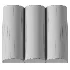 Folia scalloped natural linen wall light - Thumbnail 3
