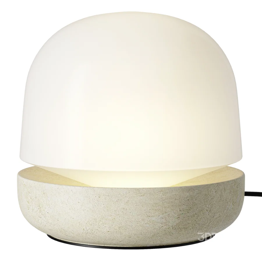 Stone Table Lamp Image 1