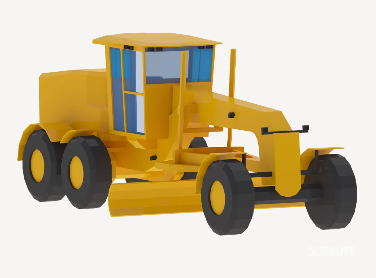 Grader Construction Motor Simplified Image 3