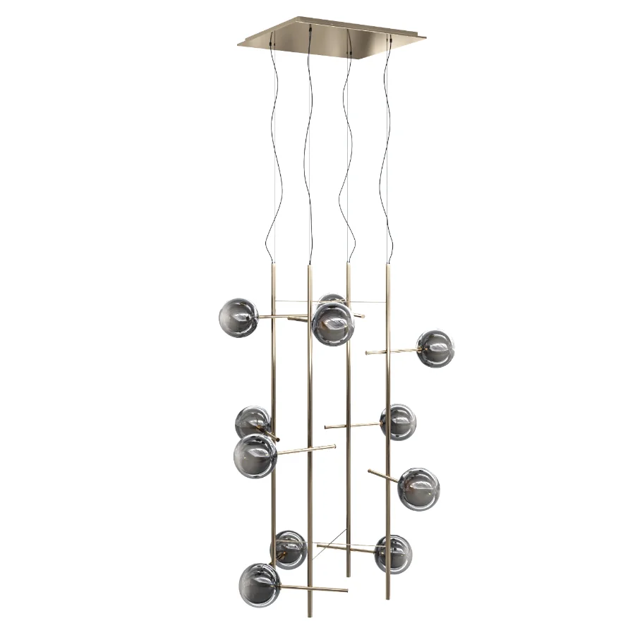 Suspension Lamp Bolle Tela Gallotti and Radice Image 3