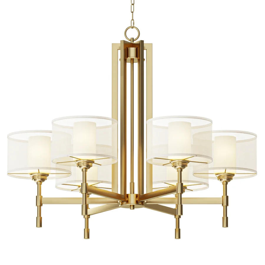 Beauchamp Organza Chandelier Amazon Image 1