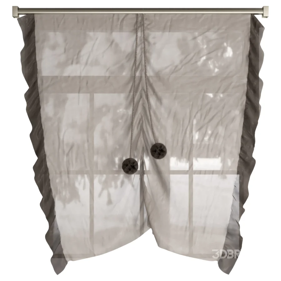 Roman Blind Curtain Image 3