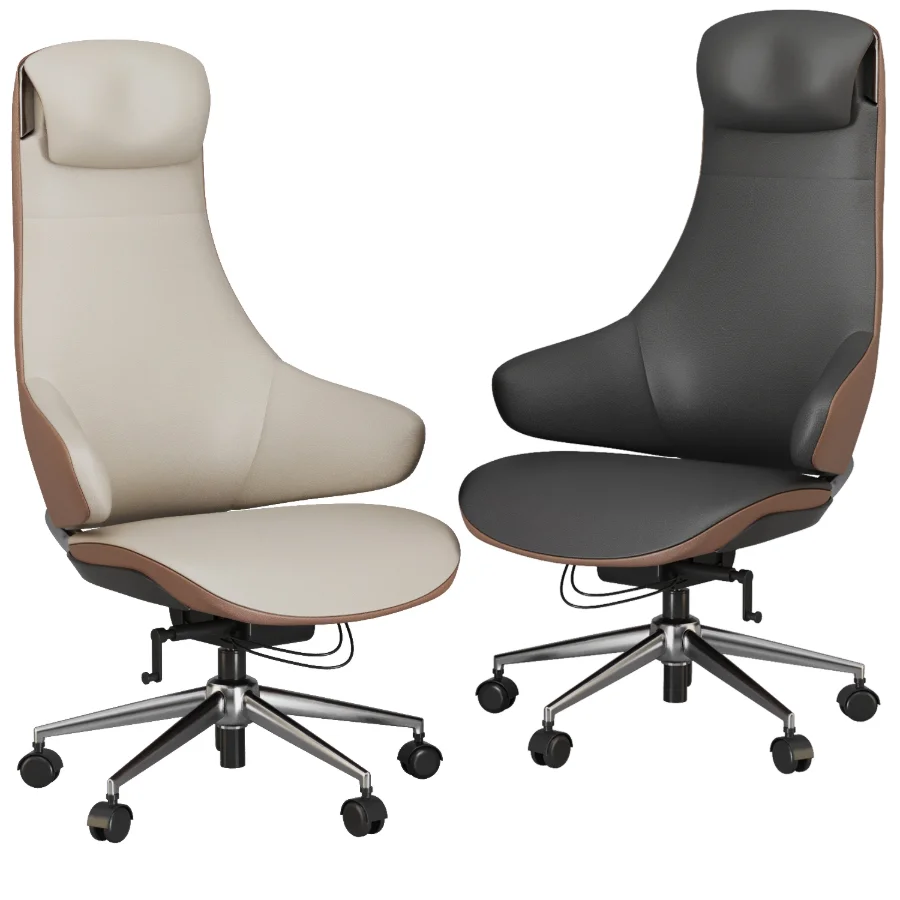 luxury genuine office chair Image 12
