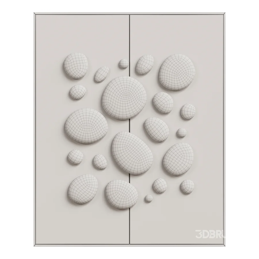 Chrome Bubble Wall Decor 21 Image 6