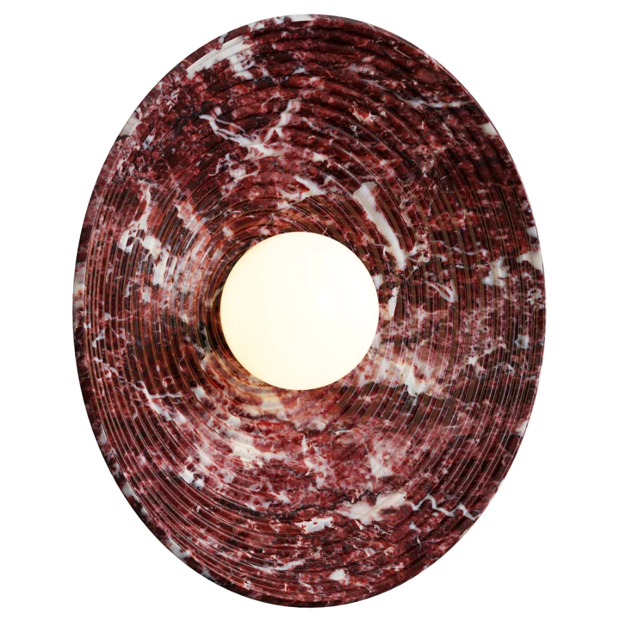 Lumina Contour Marble Sconce Image 3