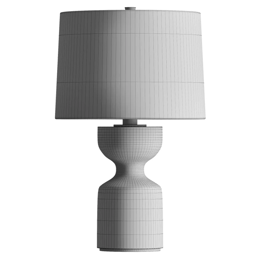 Hudson Valley Locust Grove Porcelain Table Lamp Image 3