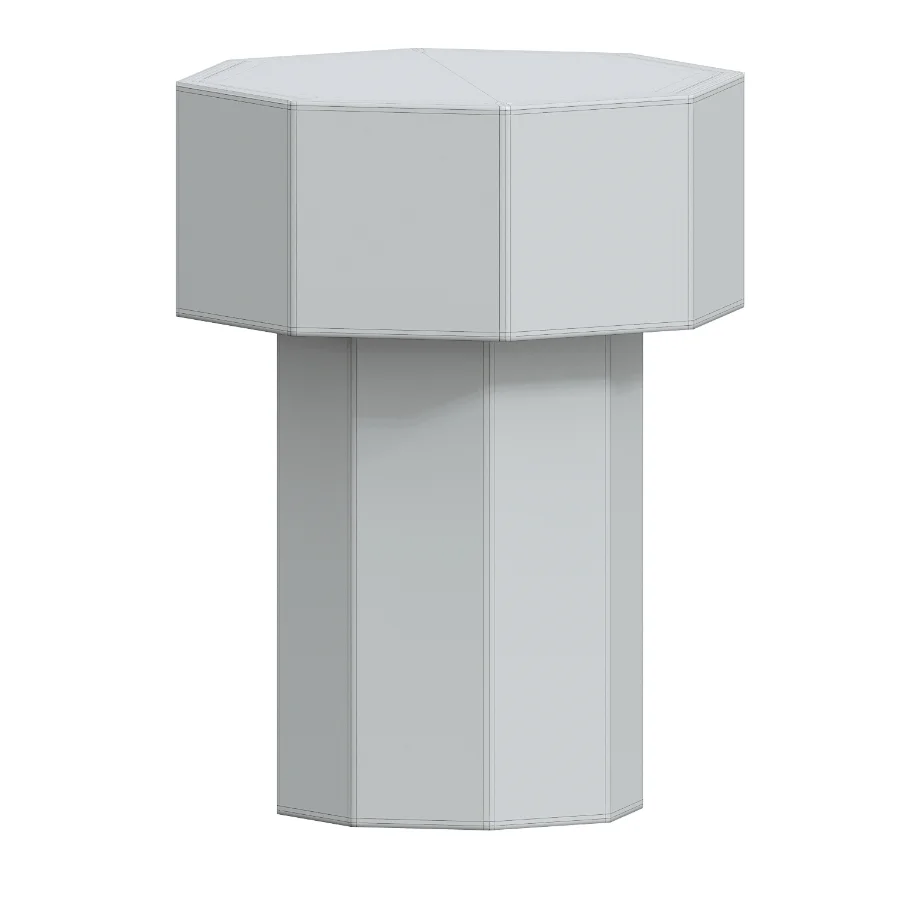 Red Onyx Gisele Side Table by Studio Gaia Paris Image 1