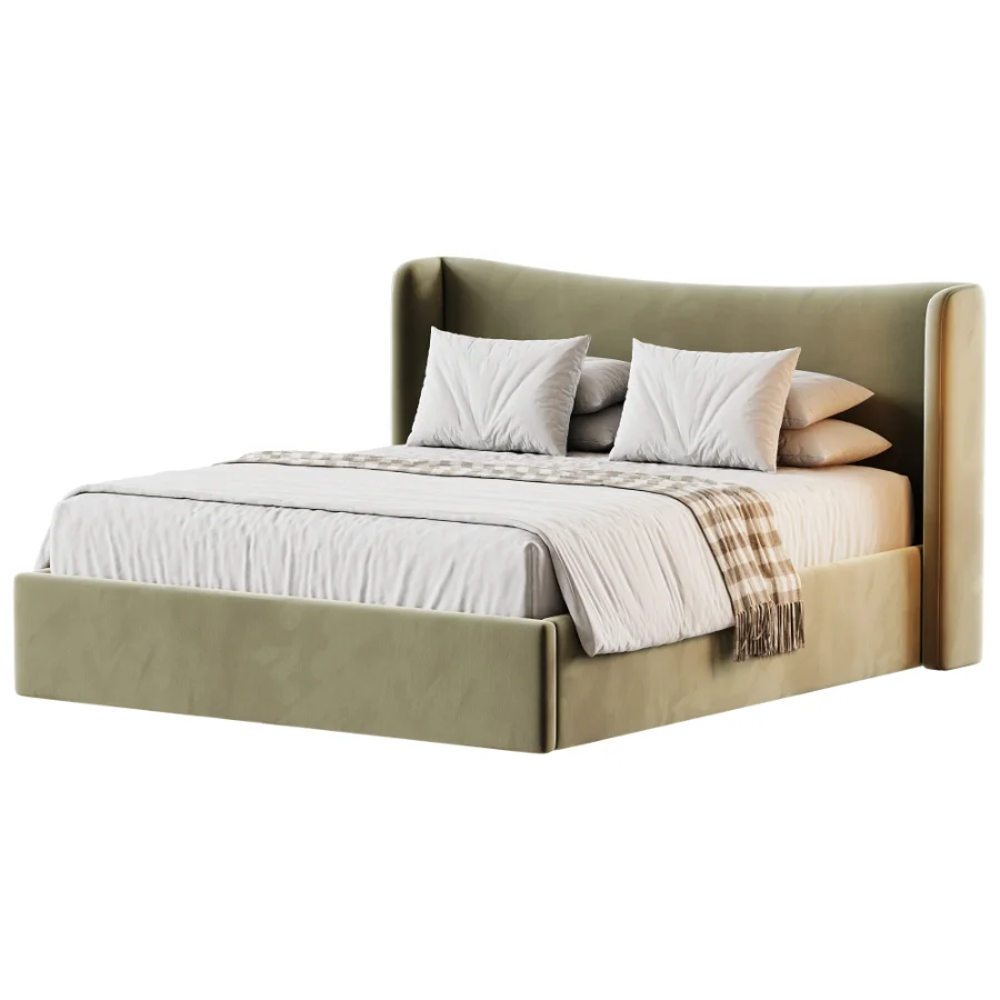 Kaufman Wood Plinth Shelter Bed Image 3