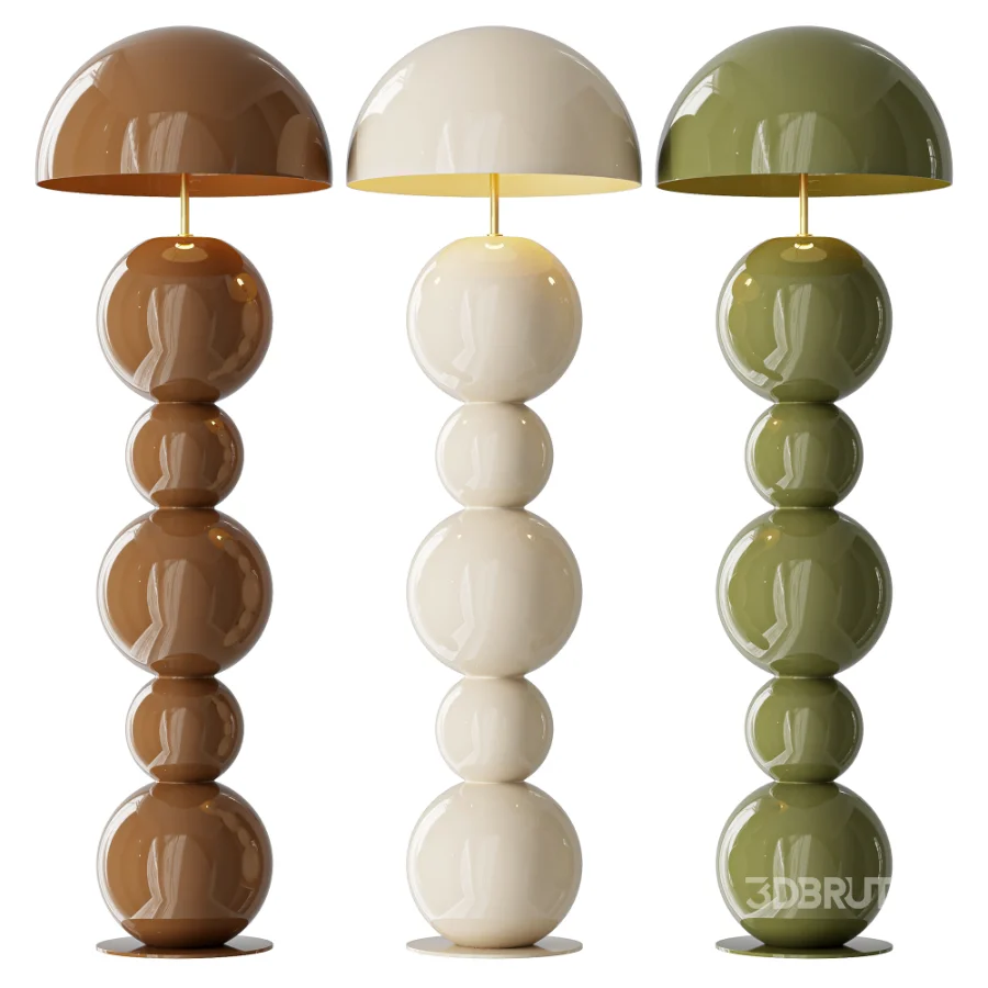 Artefacto Bonbons Brown Floor Lamp Image 3