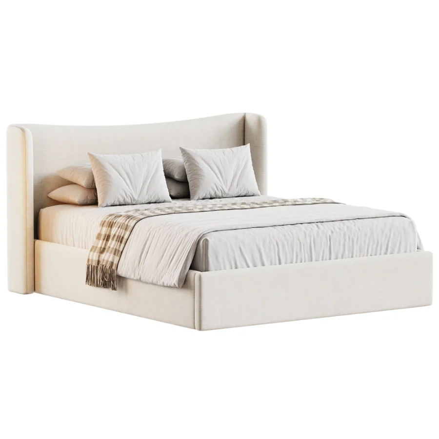 Kaufman Wood Plinth Shelter Bed Image 2
