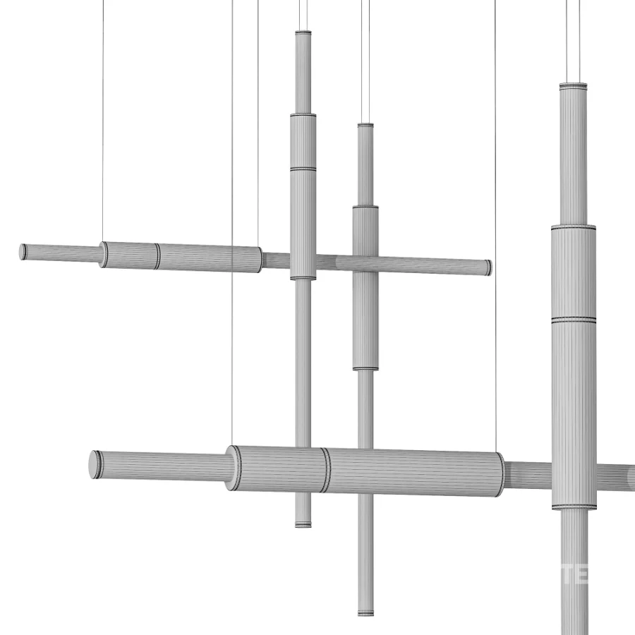 Empty State Light Pipe Pendant Image 3