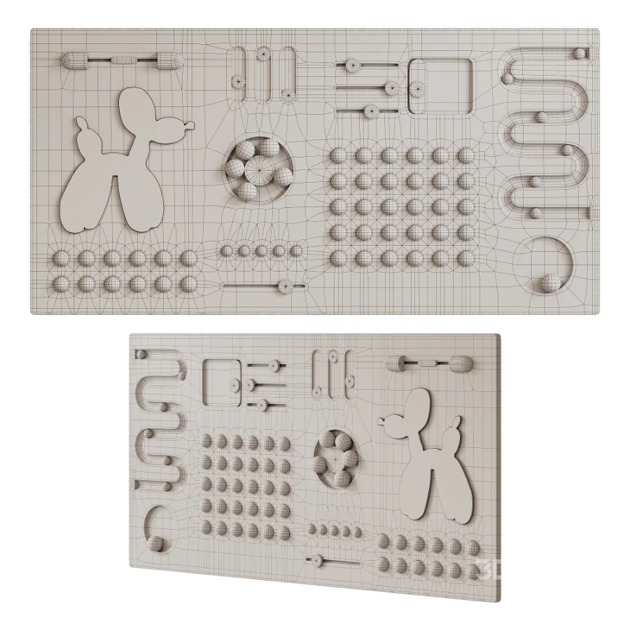 Play panel for a childrens room Image 4