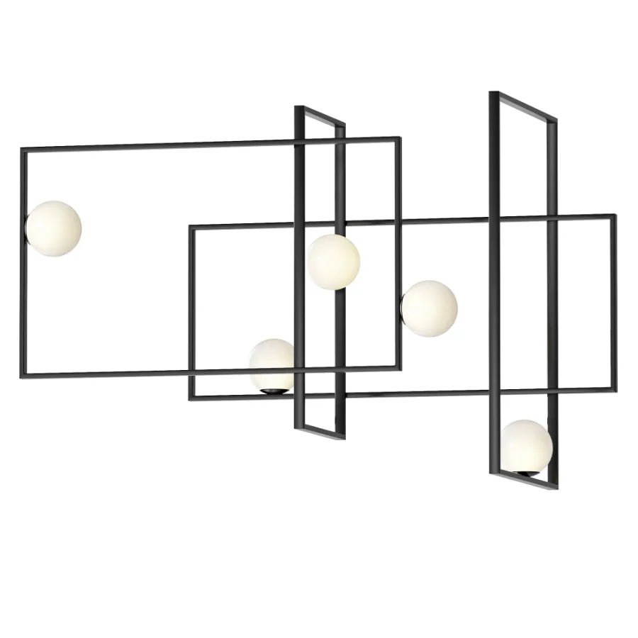 Venicem Mondrian Glass Ceiling Light Image 3