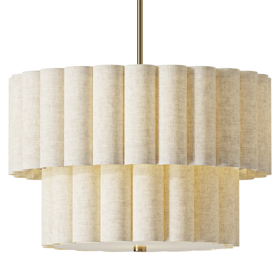 Dainolite Pacifica Aged Brass Pendant Image 1