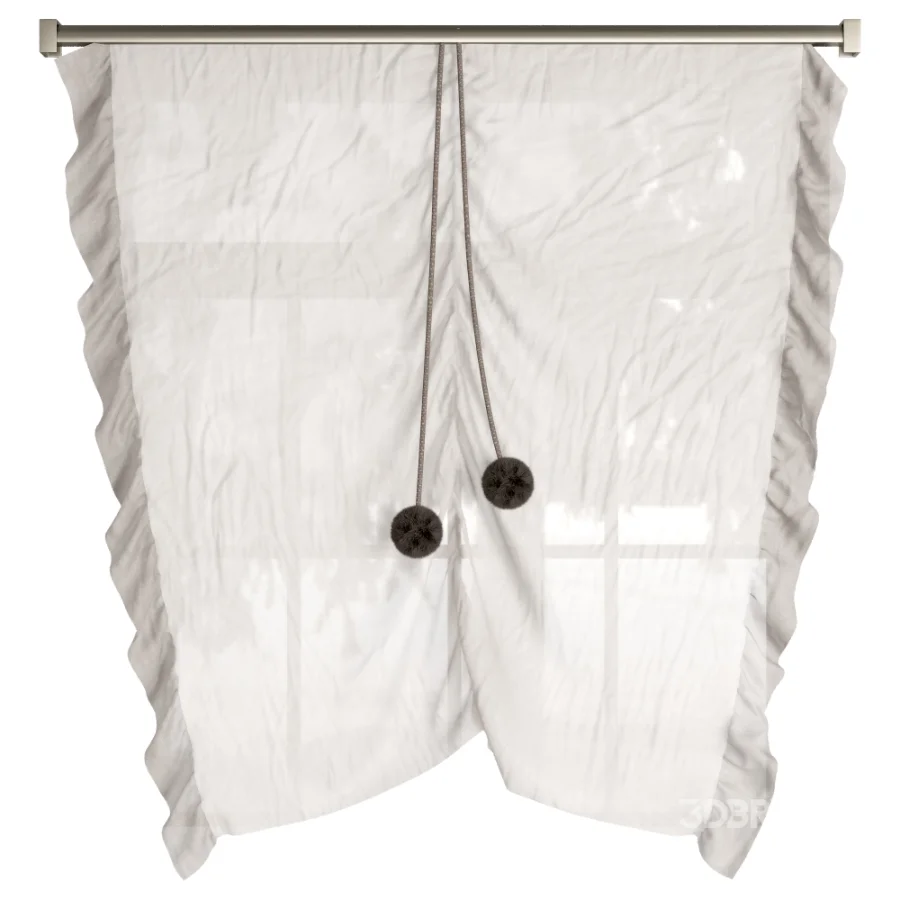 Roman Blind Curtain Image 1