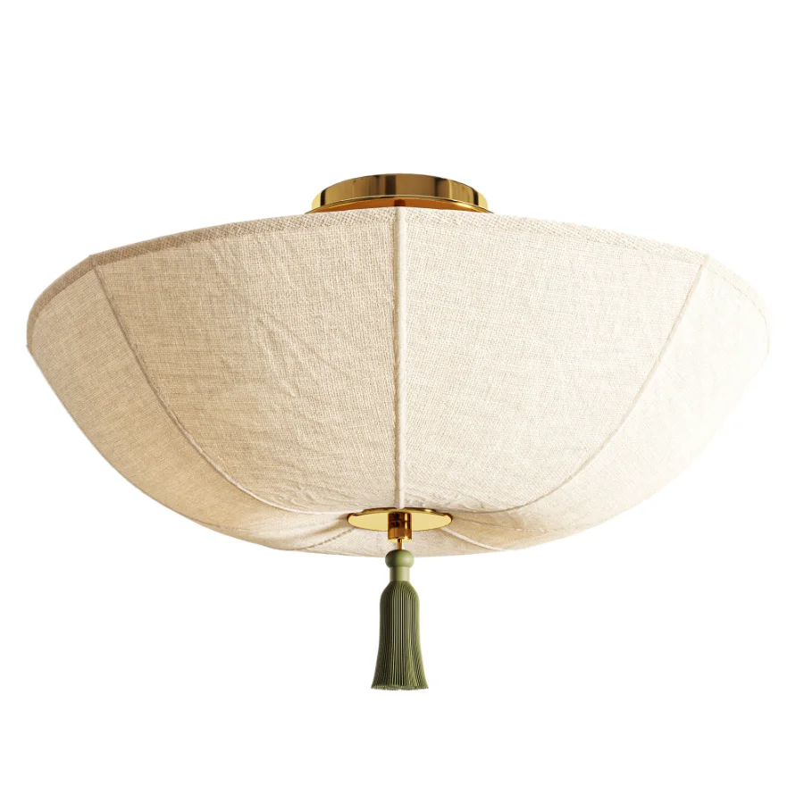 Bates 24 Semi Flush Ceiling Light Image 1