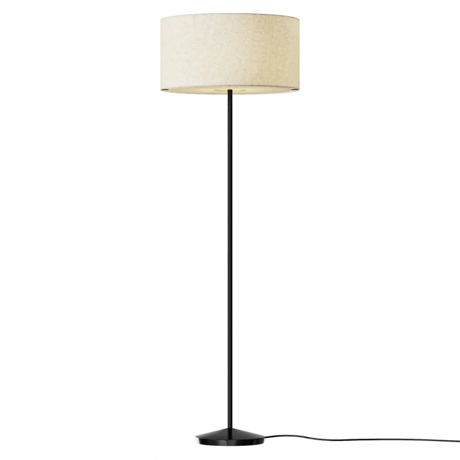 Zara Home Wooden Body Floor Lamp Image 2