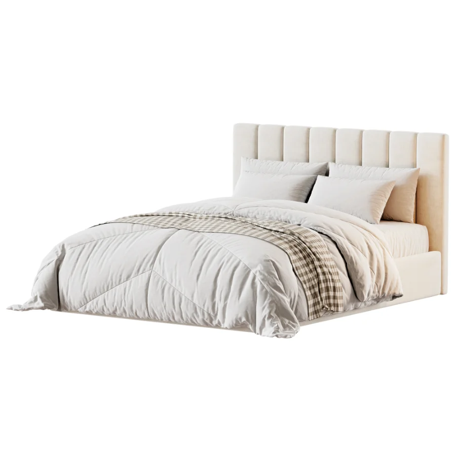 Emmett Channeled Side Storage Bed Image 3